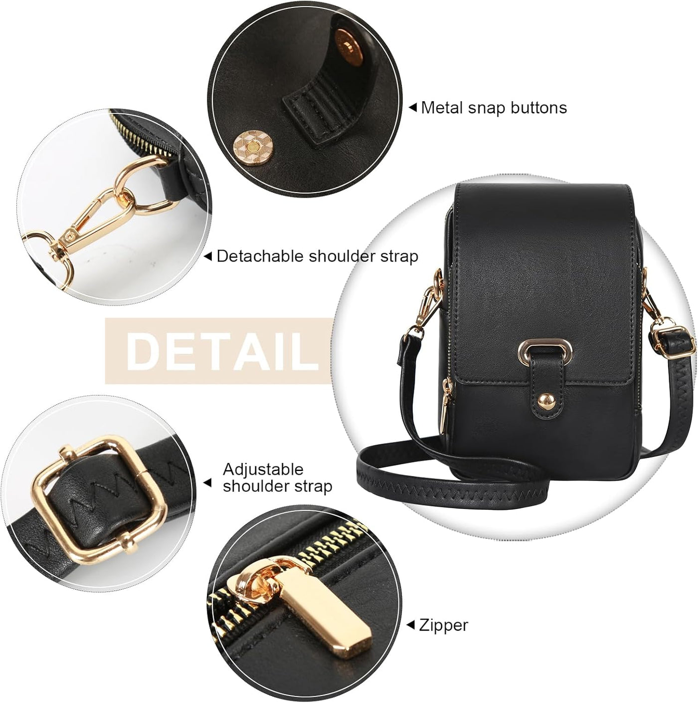 Anti-Theft Crossbody Bag