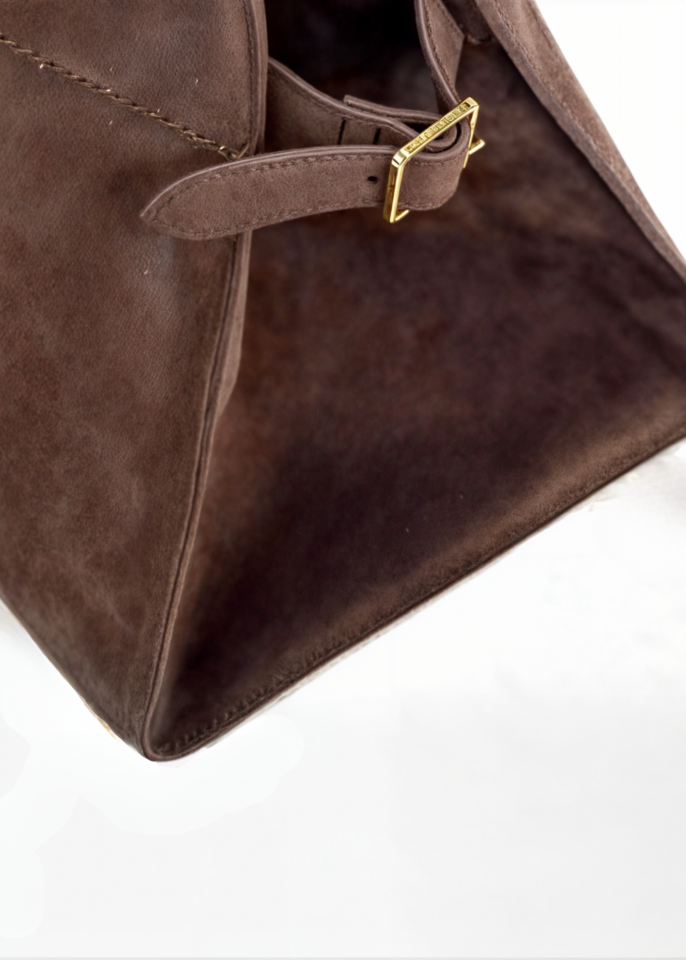 Elegant Suede Shoulder Bag