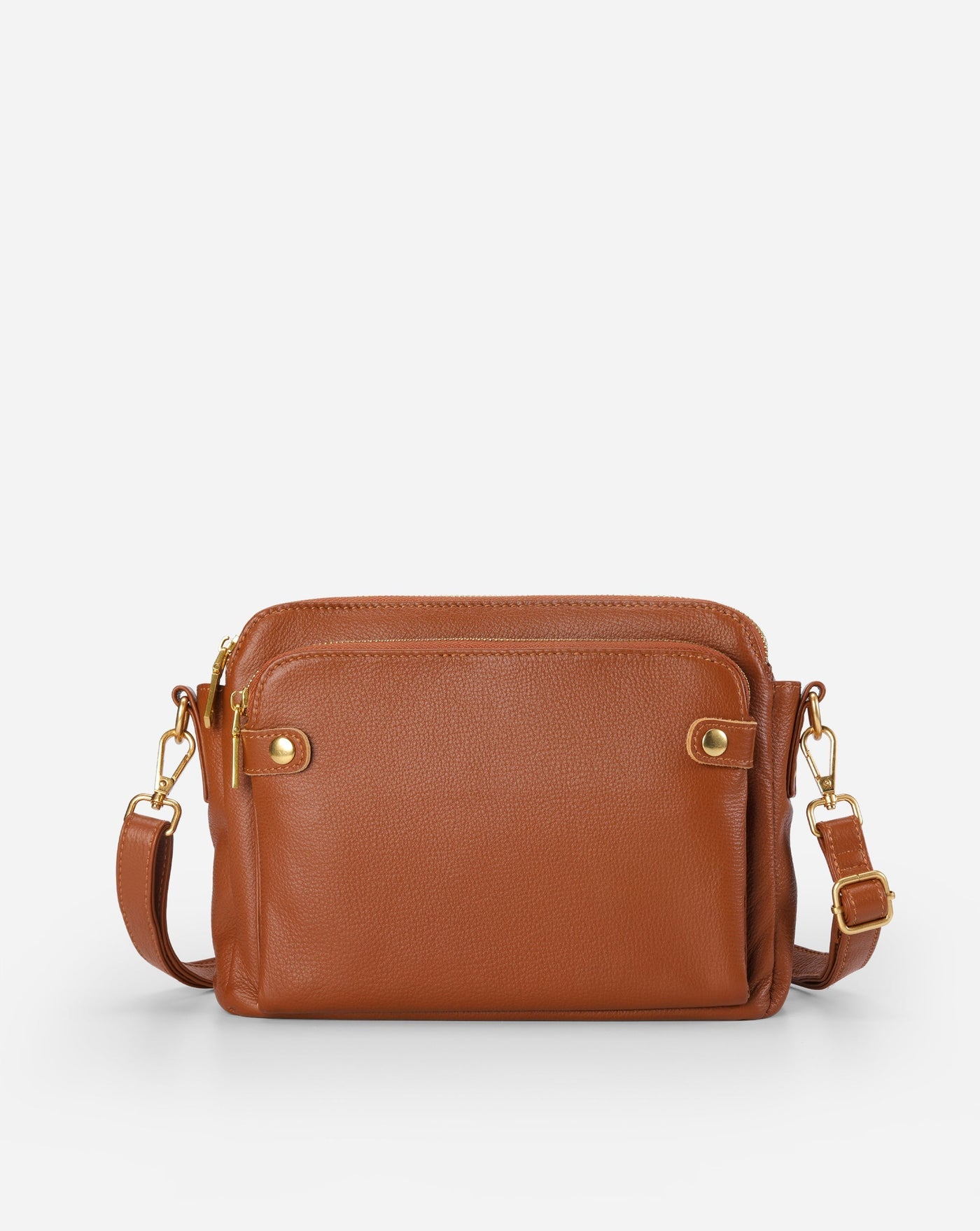 Elegant Vegan Leather Crossbody Bag