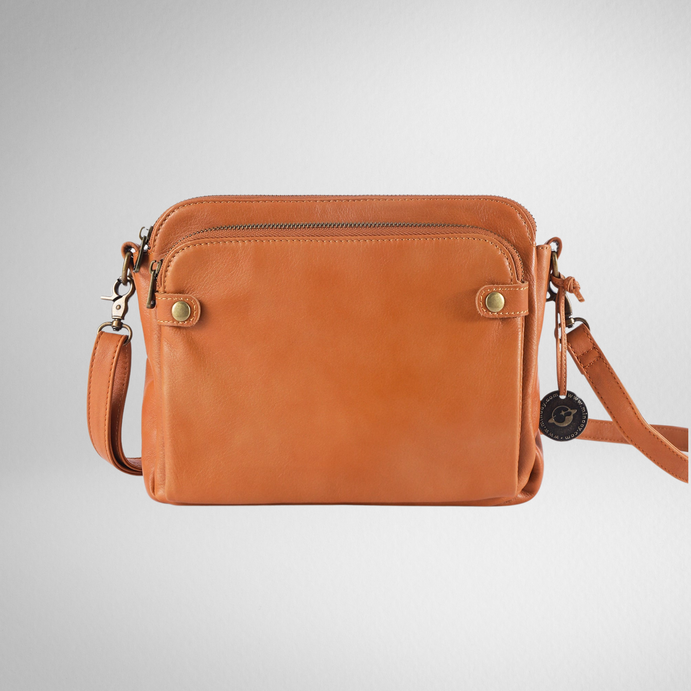 Elegant Vegan Leather Crossbody Bag