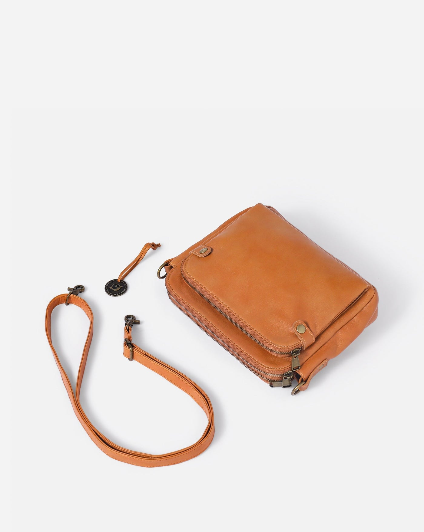 Elegant Vegan Leather Crossbody Bag