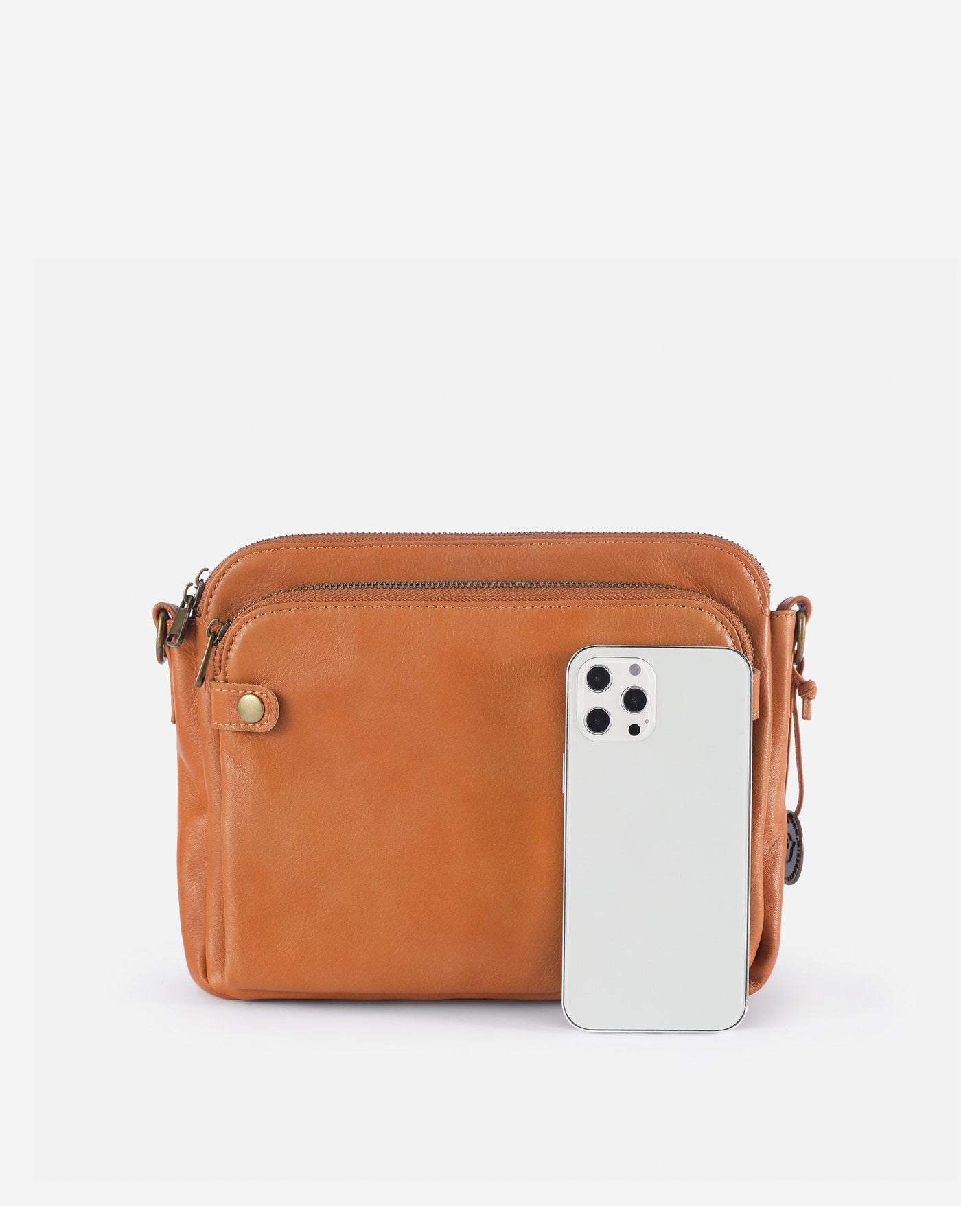 Elegant Vegan Leather Crossbody Bag