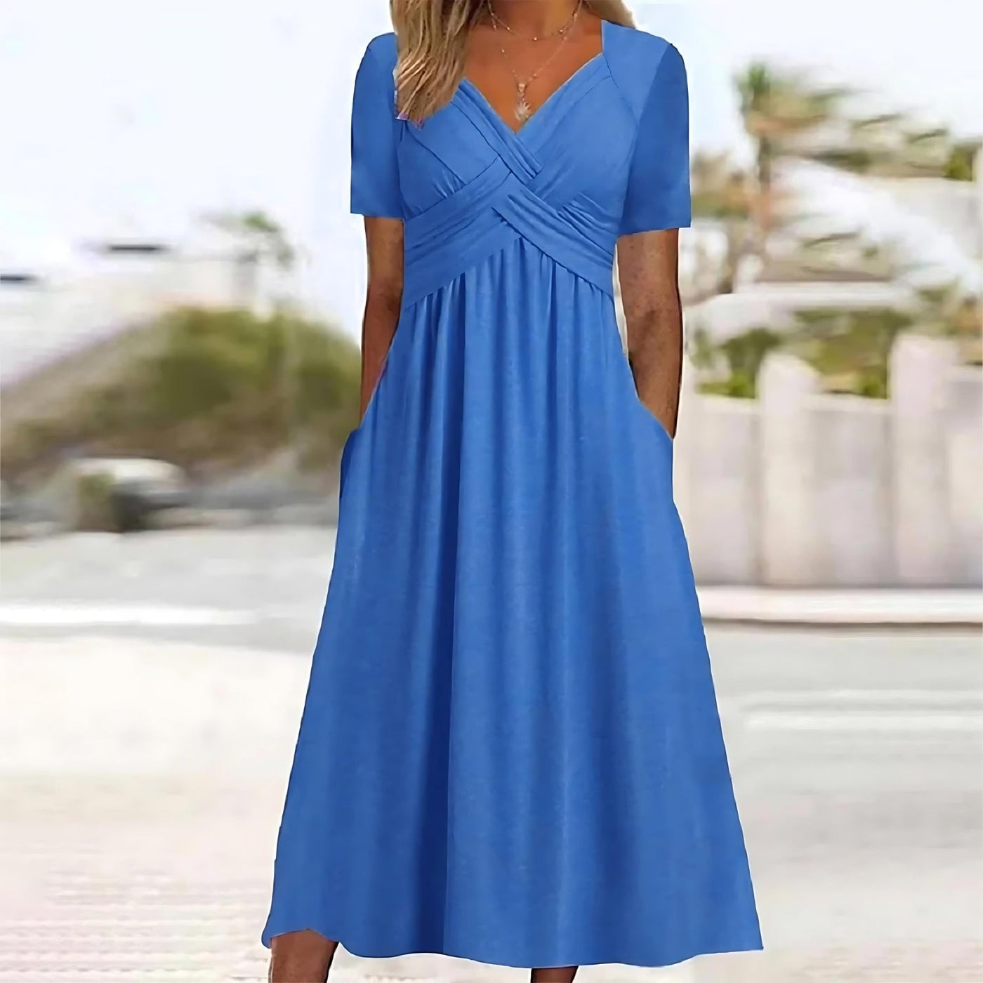 Viola™ | Midi Dress with Tummy Control