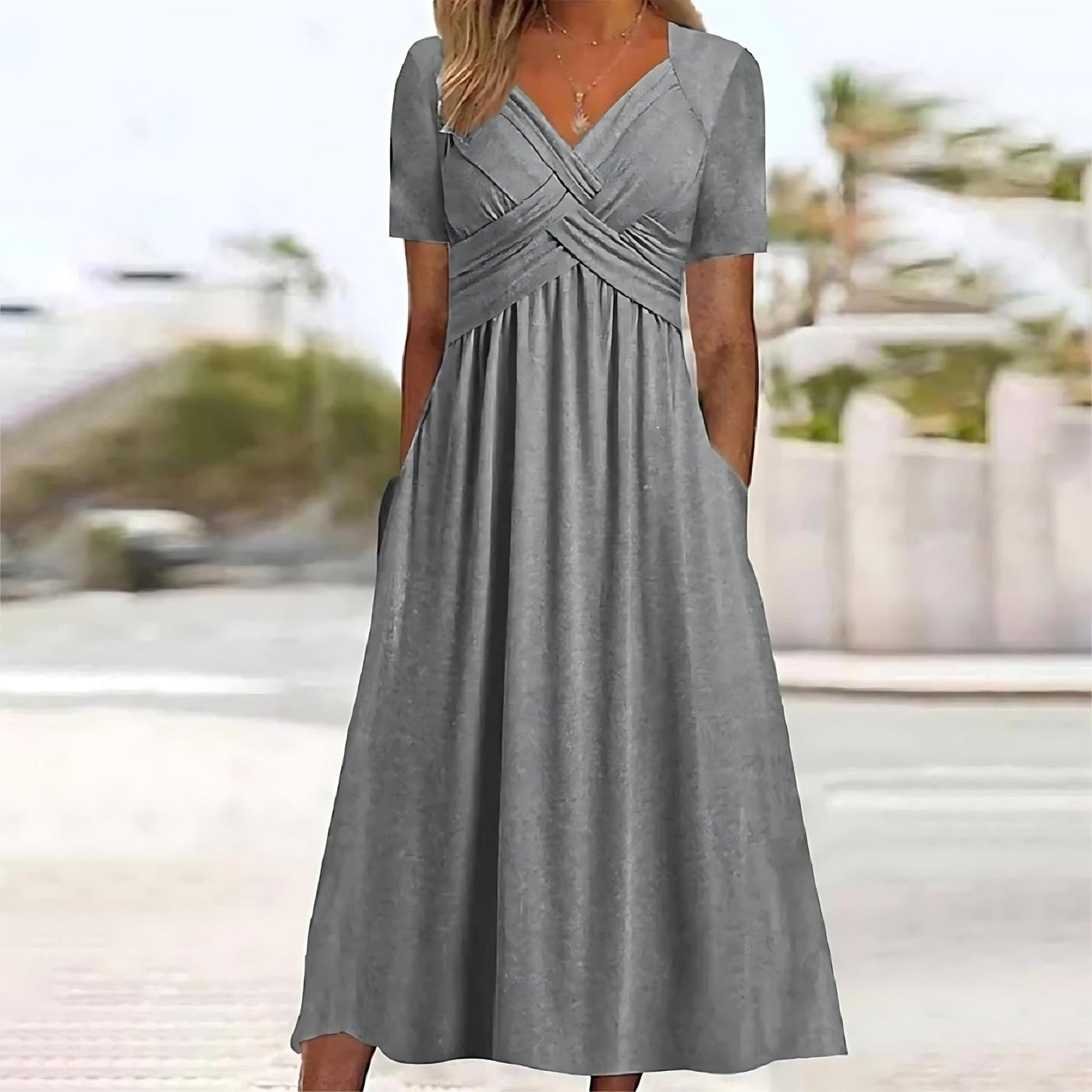 Viola™ | Midi Dress with Tummy Control
