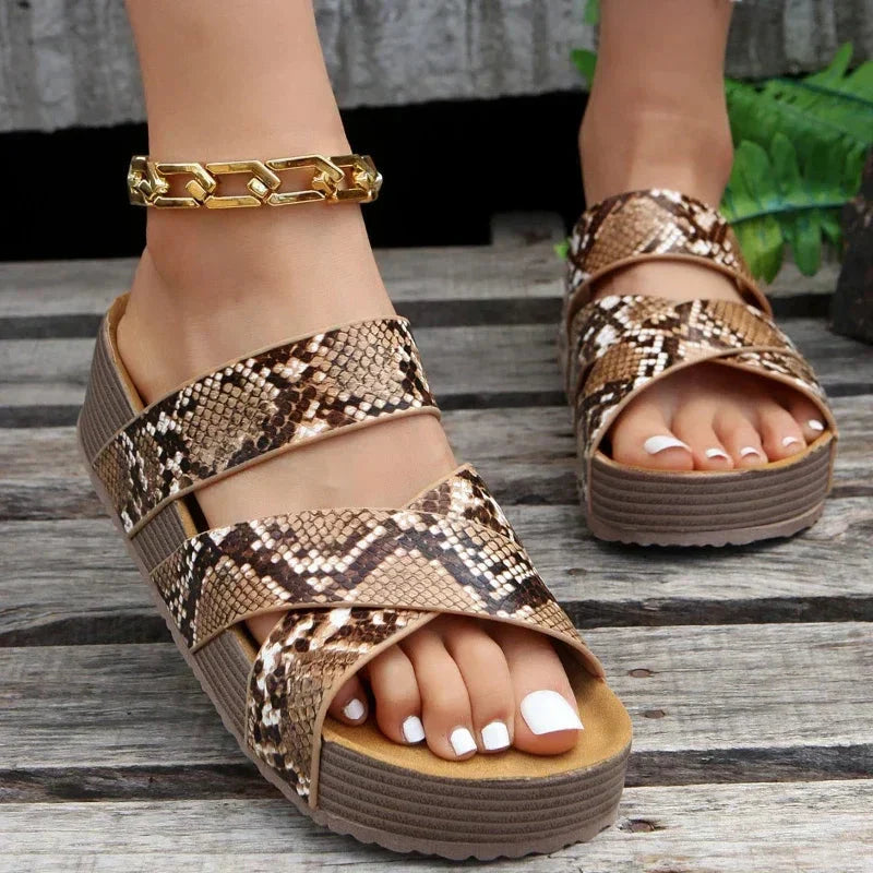 Women's Sandals Black Size 8 Leather Orthopedic