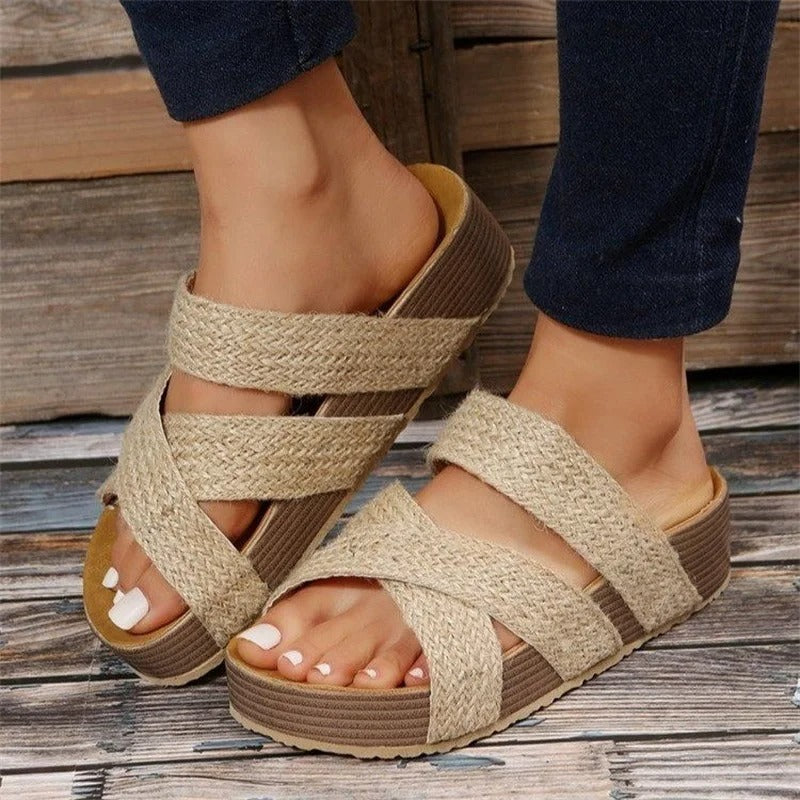 Women's Sandals Black Size 8 Leather Orthopedic